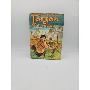 Tarzan‎ and the City of Gold by Edgar Rice Burroughs First 1st Edition VG HC
